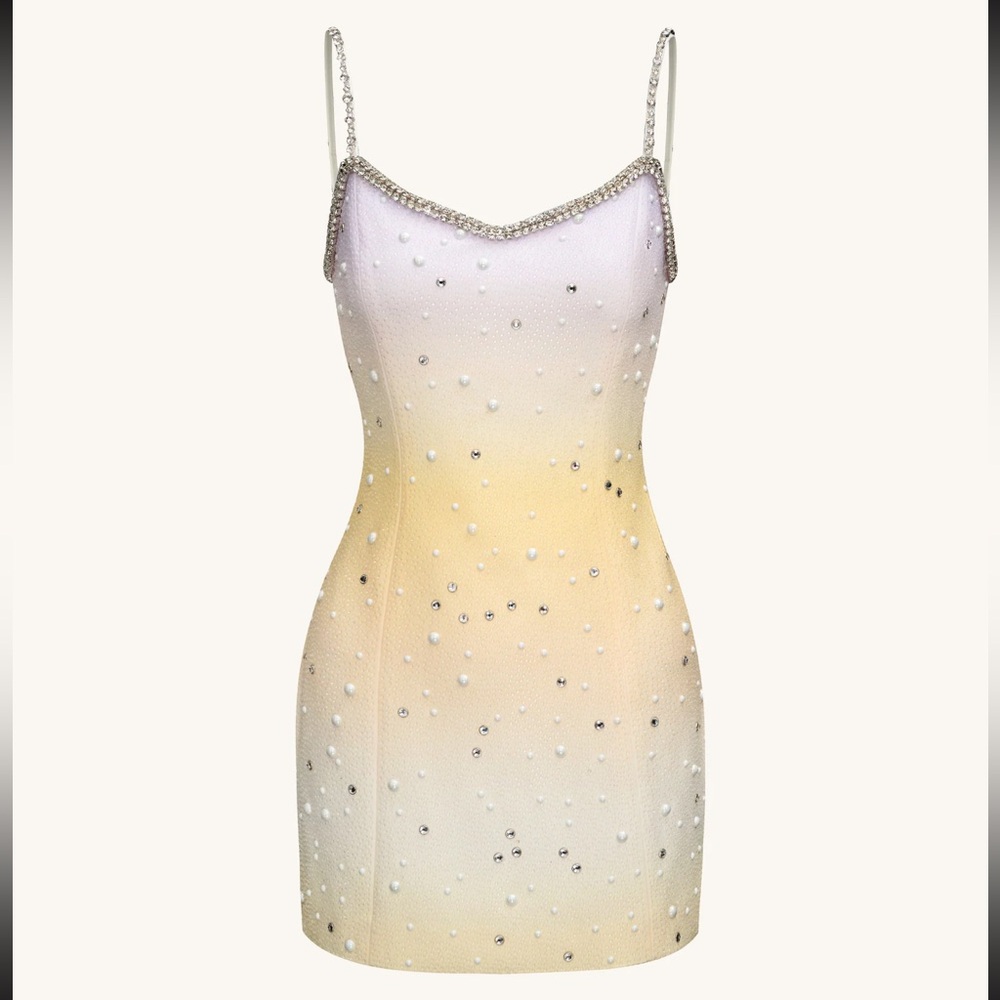 Sophia Crystal Embellished Mini Dress